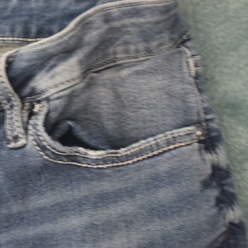 Vigoss Women's Bootleg Leg Jeans in Deep Blue - Picture 5 of 9